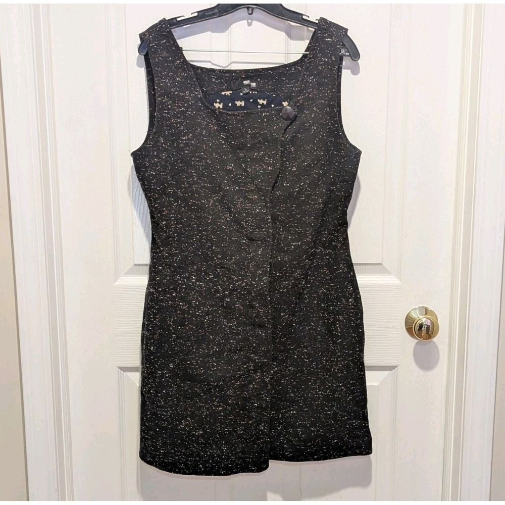 Dark Academia Cottagecore Tweed Dress Brooklyn Industries L NWOT Bookish Preppy‎